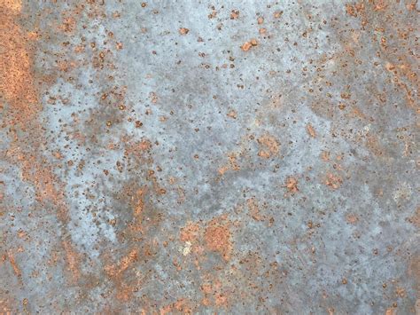 Rusty Old Iron Red Scratched Metal Corrosed Sheet Surface Background