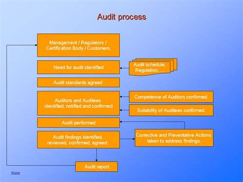 Audit Process Steps