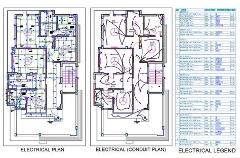 Ground Floor Electrical Layout Plan In Autocad Dwg File Cadbull Porn