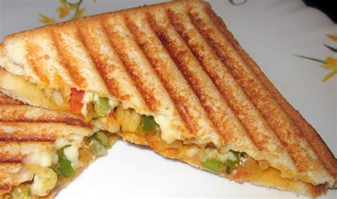 Shwetas Simple Recipes Vegetable Grilled Sandwich