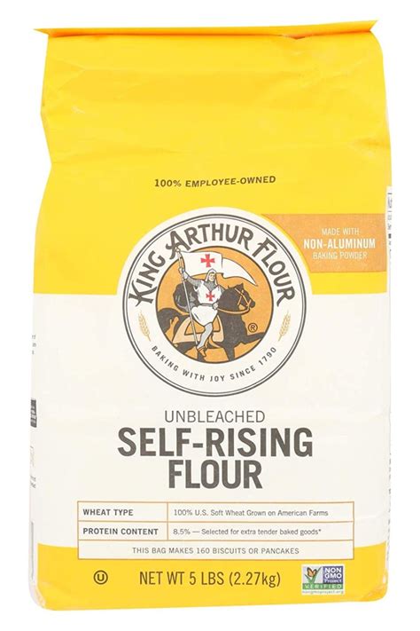 King Arthur Flour Self Rising Flour 5 Pound Bag King Arthur Flour Self Rising Flour Flour