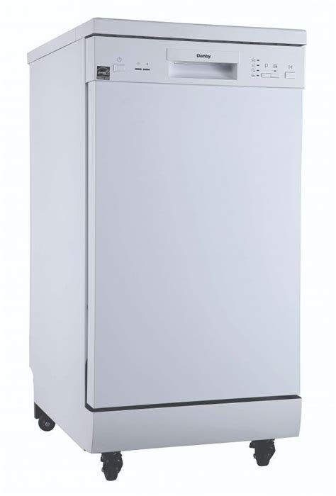 Danby® 18 White Portable Dishwasher Grand Appliance And Tv