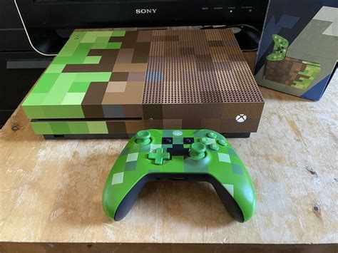 Minecraft Xbox One S 1tb Limited Edition Console 889842199062 Ebay