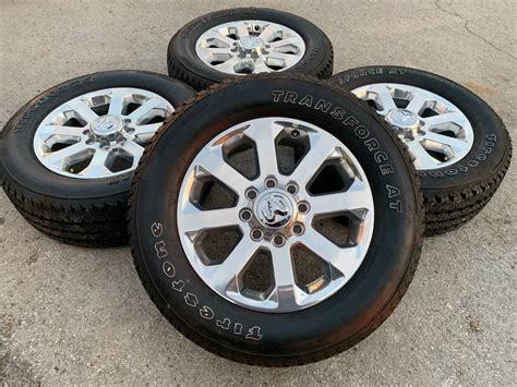 New Dodge Ram 20 Rims And Firestone Tires 8 Lug Wheels Factory 20s 20