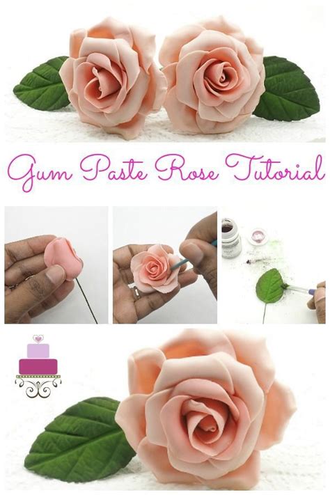 gum paste rose tutorial gum paste flowers tutorials fondant flower tutorial sugar flowers
