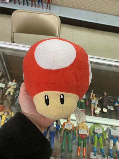 Super Mario Red Mushroom 5 Plush Toy W Sound Fx Wave 2019 World Of