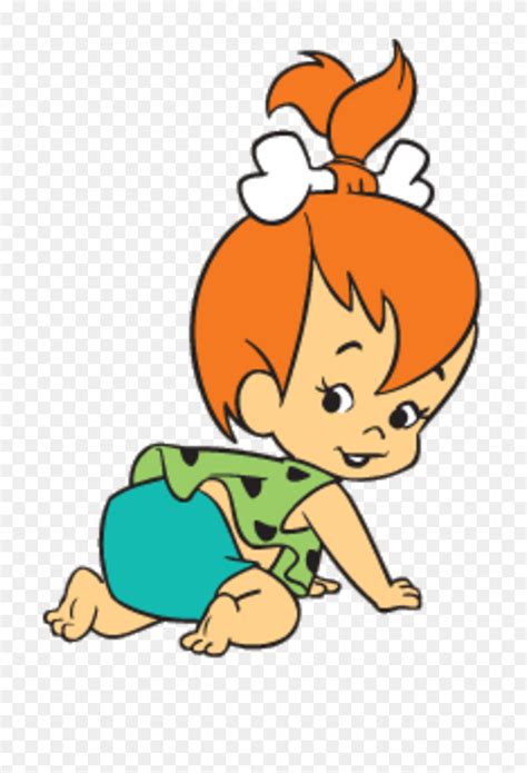 Baby Flintstones Baby Personajes De Dibujos Animados Baby Clipart
