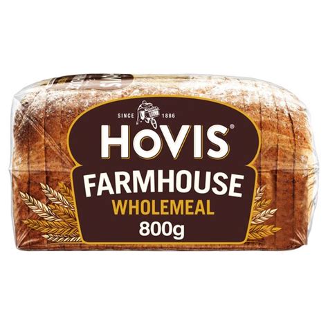 Hovis Farmhouse Wholemeal 800g Tesco Groceries