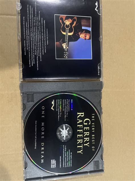 Gerry Rafferty One More Dream Very Best Of Cd A04 Last One And Free
