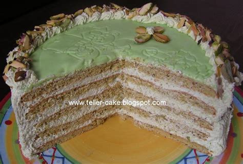 Teller Cake Pisztácia Torta