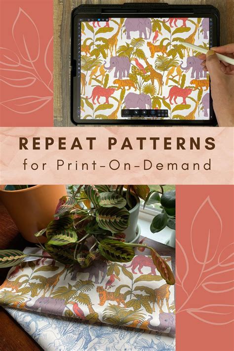 Repeat Patterns For Print On Demand Liz Kohler Brown Repeating