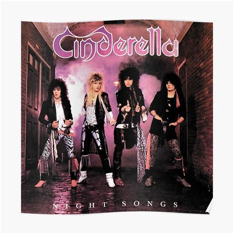 Cinderella Band Poster For Sale By Anansomc5 Redbubble