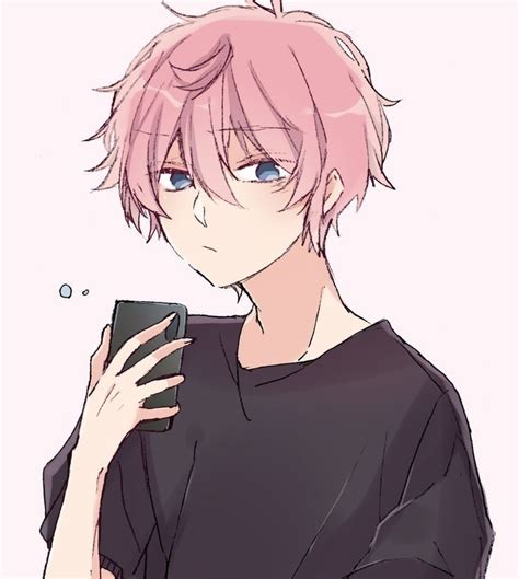 See more ideas about anime boy, anime, anime guys. Pin by Max Max on KNH•ϟ in 2020 | Anime boy hair, Anime boy sketch, Pink hair anime
