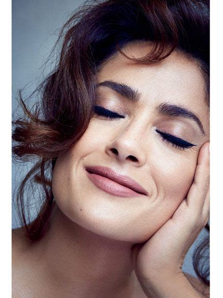 Salma Hayek Goes Topless For Allure Cover Shoot