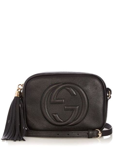 Gucci Soho Gg Leather Cross Body Bag Gucci Bags Shoulder Bags