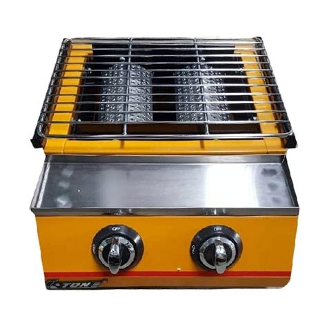 Alat panggang sate asap yang sangat enak di konsumsi penasaran kan kalian?? Jual Eton ET-K111 2-Head BBQ Roaste Alat Panggang Tanpa ...