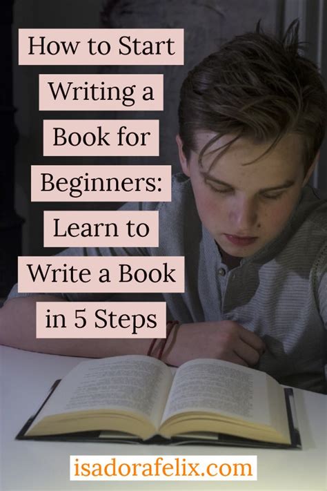 How To Start Writing A Book For Beginners Learn To Write A Book In 5