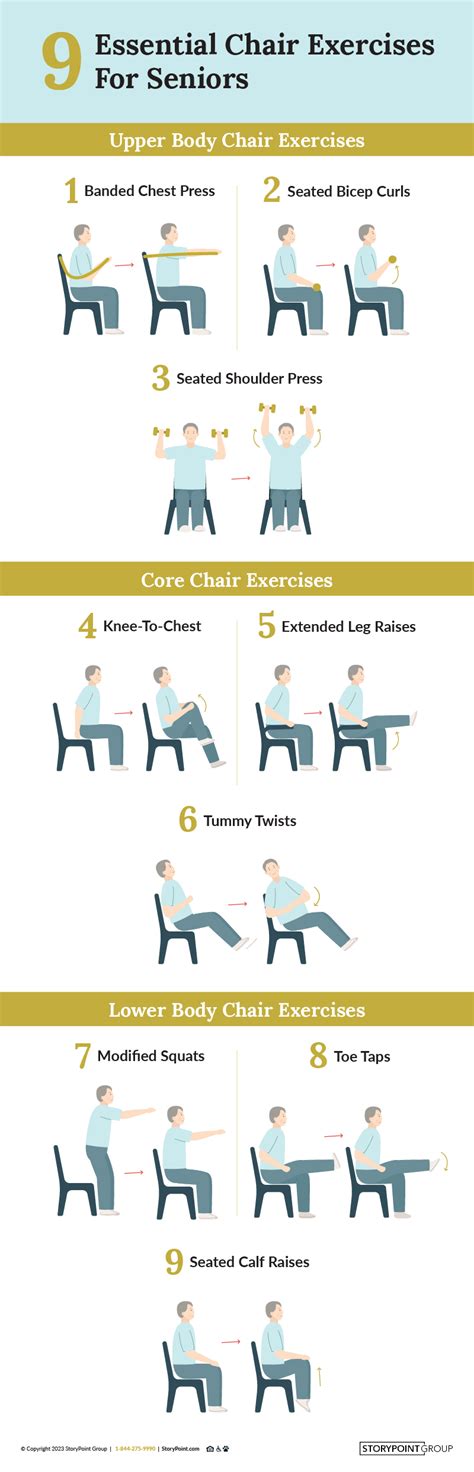 Seated And Chair Exercises For Seniors Stay Fit In Your Golden Years
