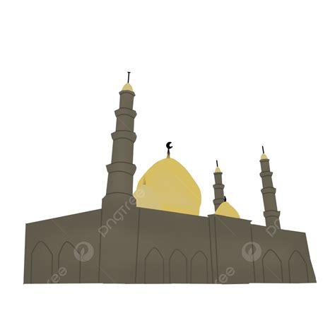 Ilustración De La Mezquita De Ramadán Png Masque Ilustración