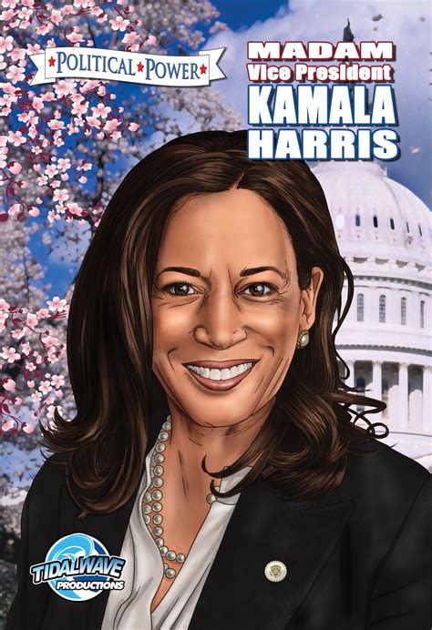 Political Power Madam Vice President Kamala Harris Comic Book 1st Look