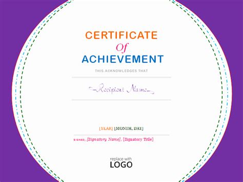 √ 30 Avery T Certificate Template Effect Template