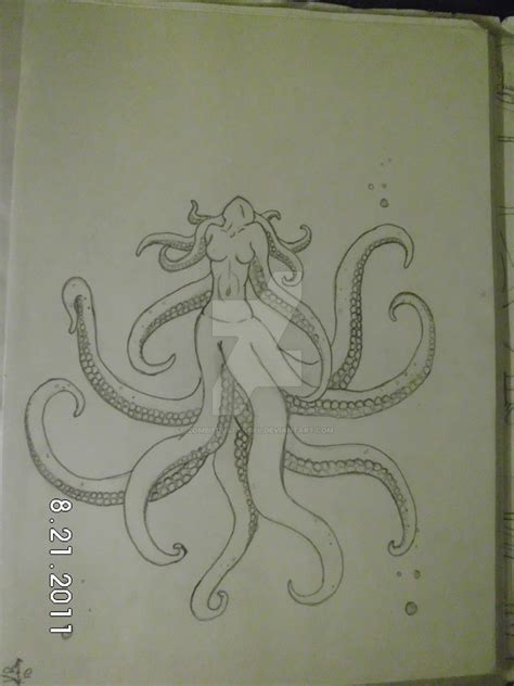 Humanly Octopus By Zombiedustangel On Deviantart