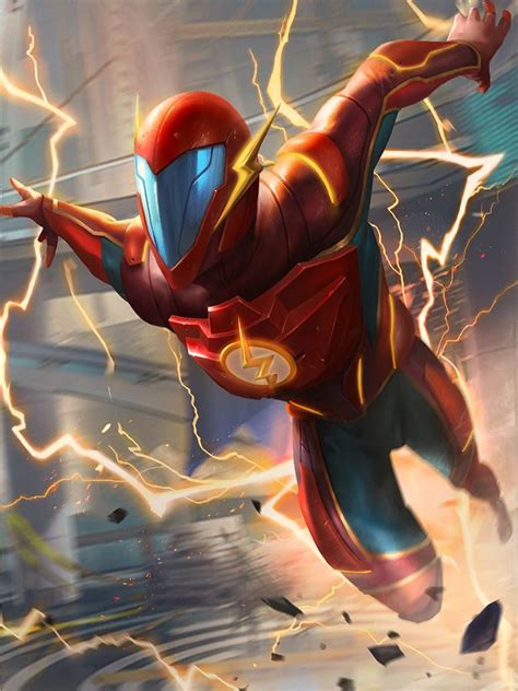 Injustice 2 Ios The Flash Art 6 By Wyruzzah On Deviantart Flash