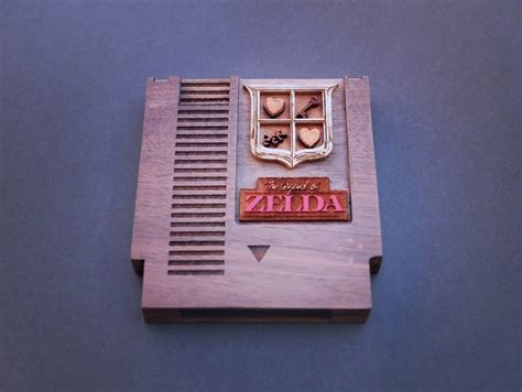 Custom Wooden Nintendo Nes Cartridge With Option For A Etsy