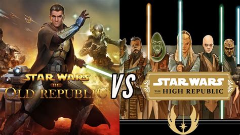 Star Wars Old Republic Vs High Republic Two Eras Of Awesome Youtube