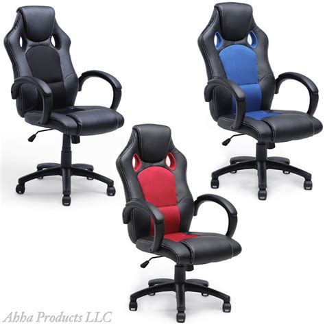 Adjustable Hydraulic High Back Ergonomic Office Chair Bucket Seat