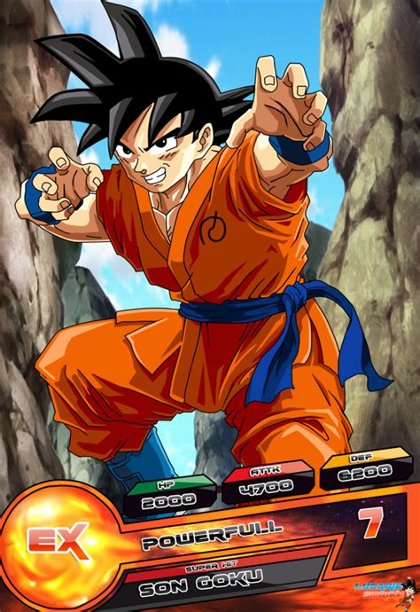 Super dragon ball heroes cards. Dragon Ball Heroes Card Goku by lucario-strike.deviantart ...