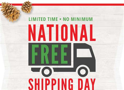 Cabelas National Free Shipping Day Milled