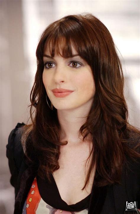 Love The Hair And Makeup In This Scene For The Devil Wears Prada Ann Hathaway Is Beautiful