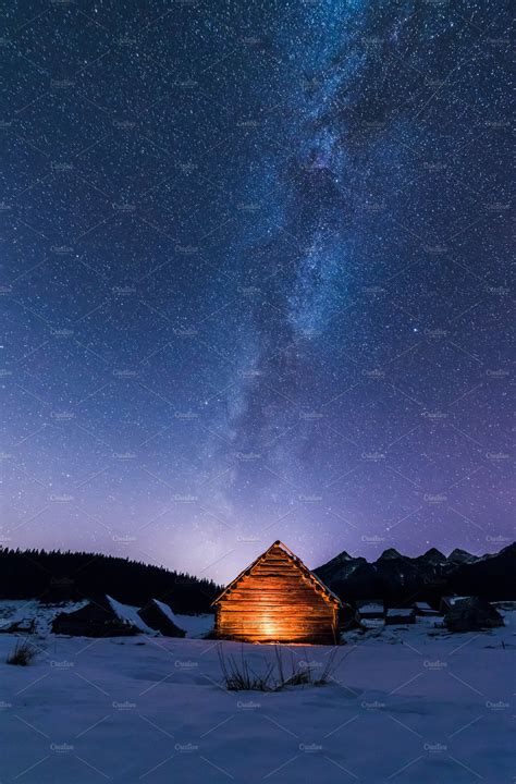 Under The Starry Night Stock Photo Containing Star And Sky Nature