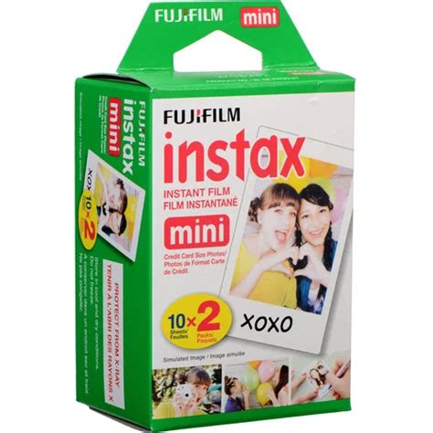 Fujifilm Instax Mini Color Film G 10s Twin Pack 20 Pieces Per Pack