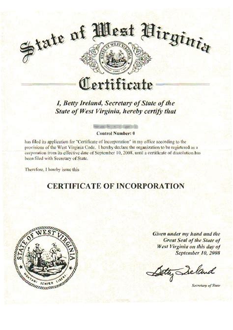 West Virginia Incorporation And Registered Agent Incparadise