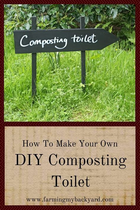 How To Make Your Own Diy Composting Toilet Farming My