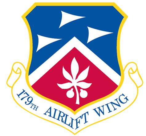 Coat Of Arms Crest Of 179th Airlift Wing Ohio Air National Guard