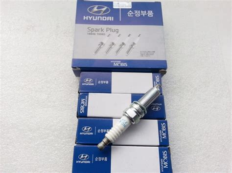 Oem Genuine Spark Plug 4pc 1set For Hyundai Veloster 16l 2012 2017