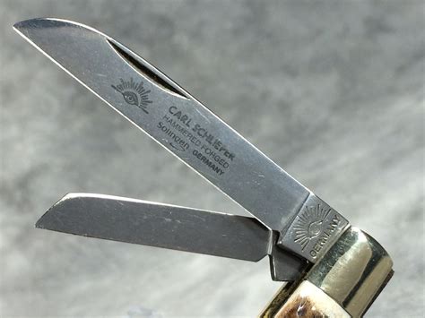 What Is A German Eye Carl Schlieper 56 Ds Stag Congress Pocket Knife Worth