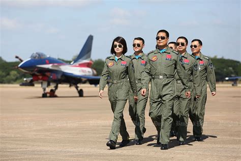 Chinese Pilots From The Peoples Liberation Army Air Force August 1st