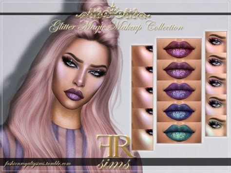 Glitter Magic Makeup Collection At Fashion Royalty Sims • Sims 4