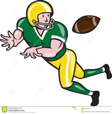 Pics Photos American Football Ball Player Cartoon Sports Activity