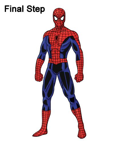 Grab your pen and paper and follow along as i guide you through these step by step drawing instructions. Easy Spiderman Drawing at GetDrawings | Free download