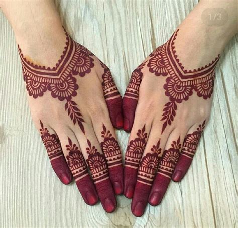 Tatouage Mariage Mains Henné Simple Mehndi Designs Henna Designs