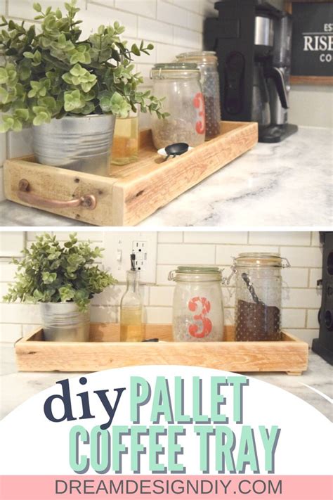 Simple Diy Wood Coffee Tray Made From Pallets Dream Design Diy Wood