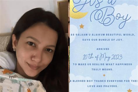 Gauahar Khan Shares First Pic With Baby Boy Didnt Have The Energy To