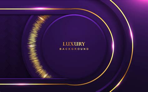 Luxury Purple And Golden Background Graphic By Artmr · Creative Fabrica