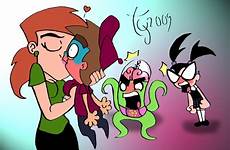 vicky timmy deviantart toongrowner oo fairly odd parents cartoon oddparents kiss anime turner fop garabatoz 80s problem has cosmo characters