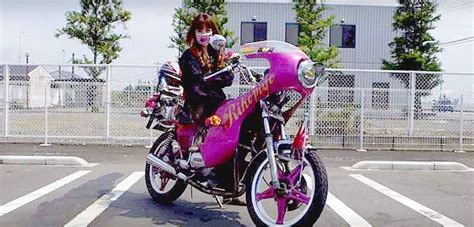 Meet The Badass Bosozoku Biker Girl Gangs Of Japan Biker Girl Biker